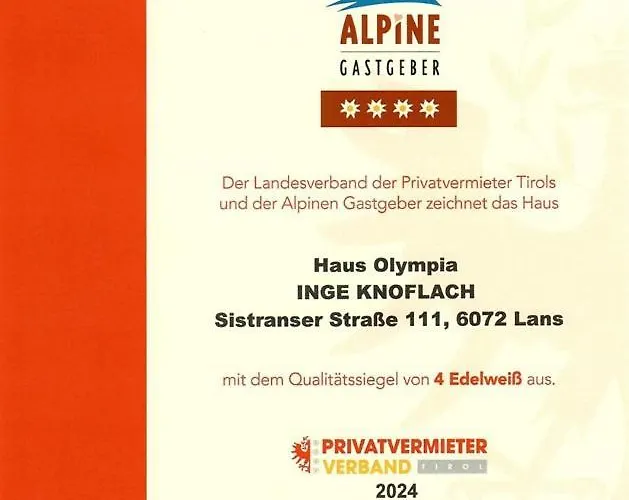 Haus Olympia Appartement